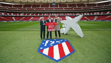 Атлетико заключил улучшенный контракт с CaixaBank