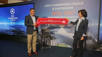 Banco Santander стал официальным спонсором Лиги чемпионов