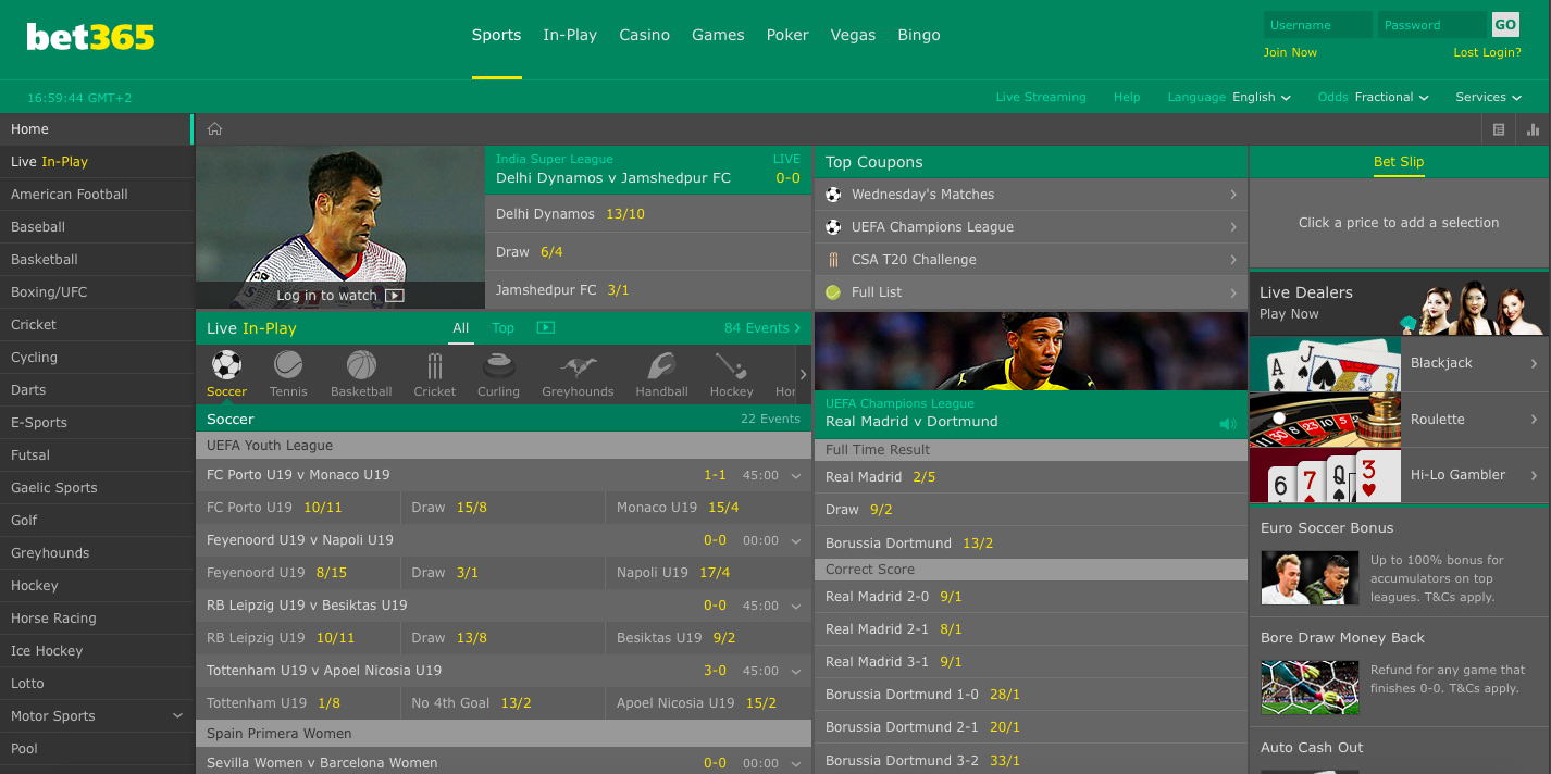 Recuperar cuenta bet365