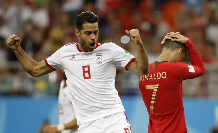 Страшный сон Роналду: Ирану не хватило сантиметров, чтобы выбить Португалию