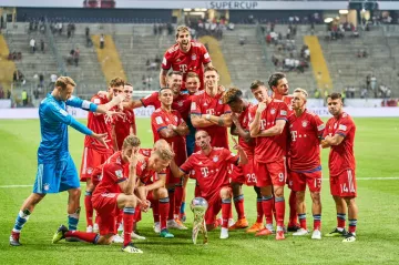 Бавария хладнокровно разгромила Айнтрахт в матче за Суперкубок Германии