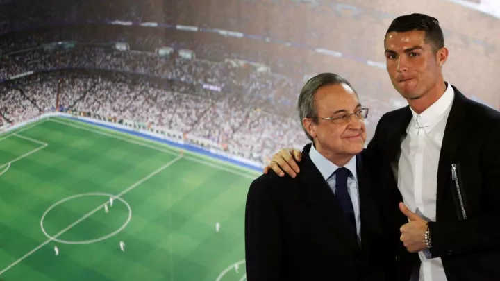 Президент Реала рассказал почему Роналду ушел в Ювентус
