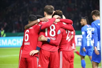 Бавария прошла Герту в 1/8 финала Кубка Германии