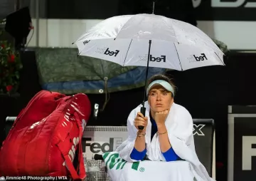 Элина Свитолина прекратила защиту титула в Риме в первом же матче