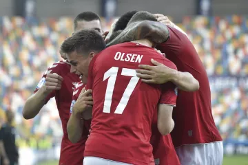 Дуэлунд отдал ассист в матче за сборную Дании на молодежном Евро