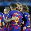 Барселона разгромила Валенсию без Лионеля Месси