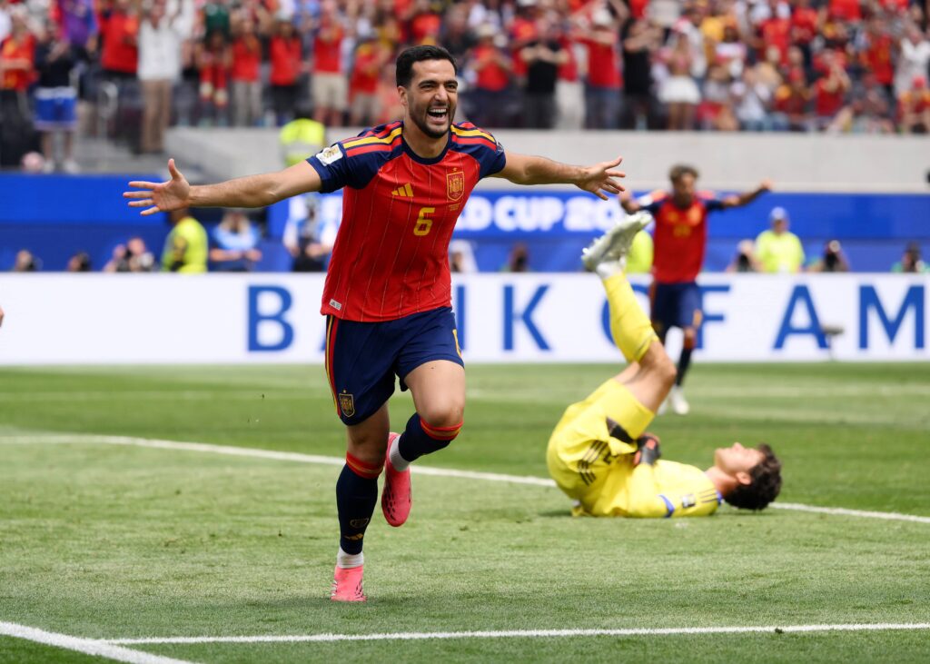 Mikel Merino Scores Late as Spain Overcome Belgium to Reach Semi-Finals Mikel Merino