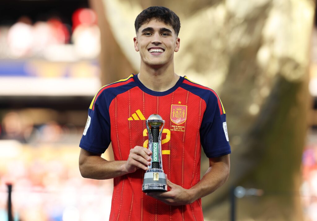 Young Player of the World Cup Award Is Won by Pau Cubarsi Pau Cubarsi World Cup