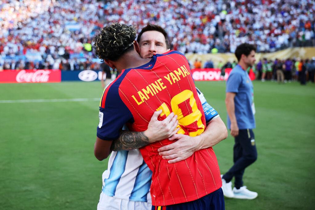 Lamine Yamal Has Now Been Passed the Torch by Messi Lamine Yamal